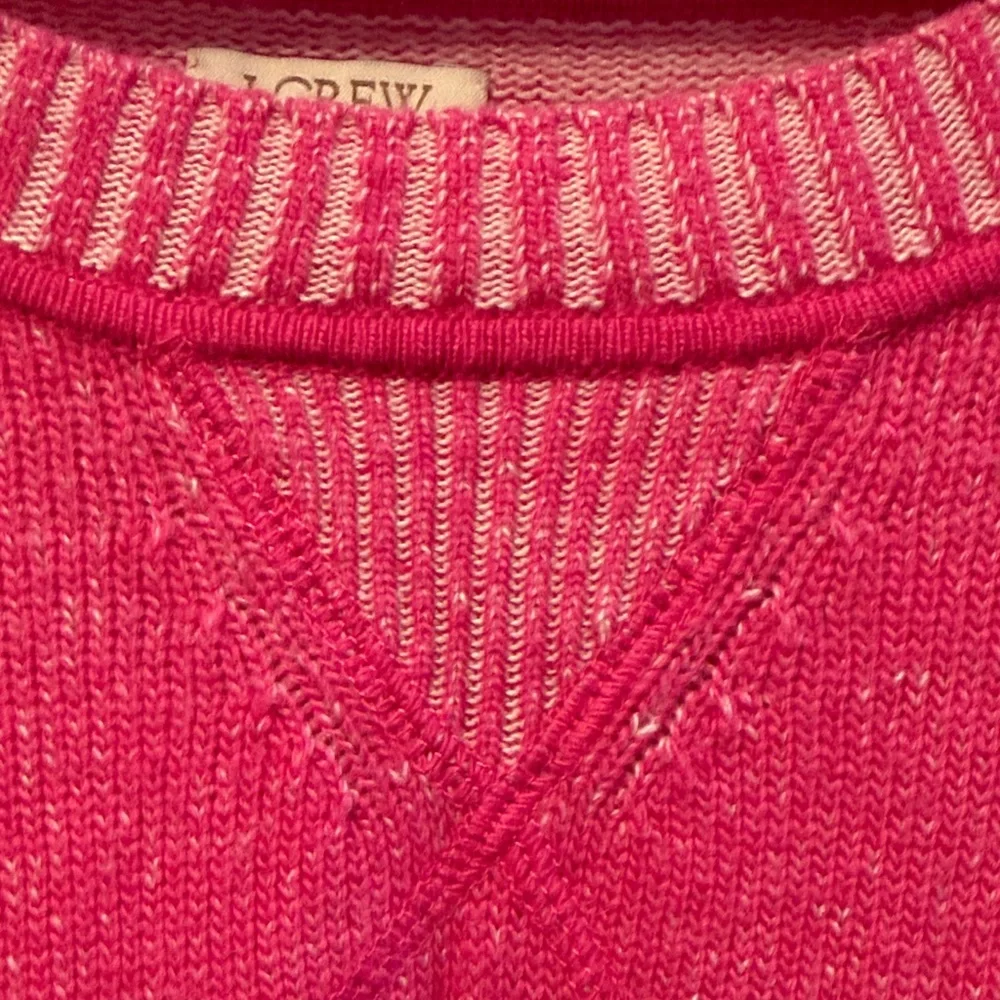 J. Crew Women's Pink Scoop Neck Sweater size M